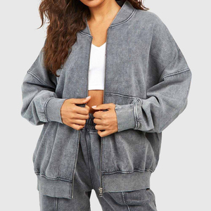 Survêtement d'hiver pour femme en polyester de qualité supérieure, coupe-vent, léger, respirant, tendance, vente en gros - Product Image 3