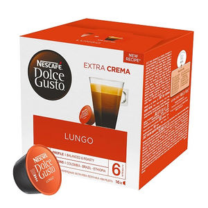 Capsules de café au chocolat doux sans sucre Dolce Gusto Intense Espresso en sachet - Product Image 5