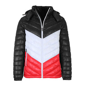 Manteaux d'hiver en duvet pour hommes OEM à motifs différents personnalisés, chauds et épais, à bulles, veste rembourrée en duvet de haute qualité pour hommes - Product Image 1