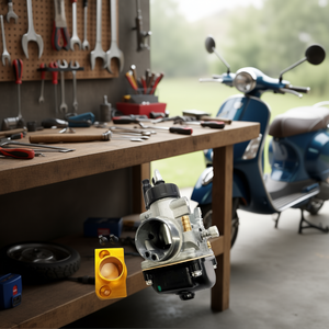 Kit de carburateur pour cyclomoteur PHBG 21 - Product Image 3