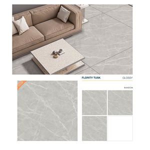 Carreaux de céramique brillants 1000x1000mm - Design moderne pour les sols des centres commerciaux et des supermarchés - Product Image 4