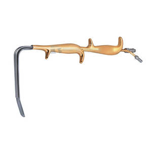 Retractores de fibra óptica de acero inoxidable de calidad superior, agarre cómodo, base de potencia Manual, instrumentos quirúrgicos - Product Image 4