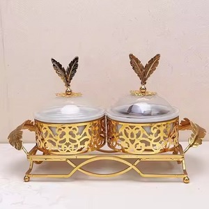 Hermosa Cesta de Metal para Dátiles Hecha a Mano, Perfecta para Regalar Chocolates, Dátiles y Bocadillos - Product Image 4