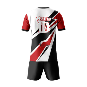 Sublimación transpirable Logotipo personalizado Uniforme de fútbol Ropa deportiva Uniformes Conjunto Entrenamiento Ropa de equipos de fútbol para adultos - Product Image 2