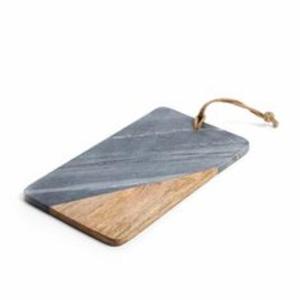 Planche à découper en bois et en marbre de qualité supérieure faite à la main pour couper les légumes, les fruits et la viande avec un design moderne et élégant - Product Image 6
