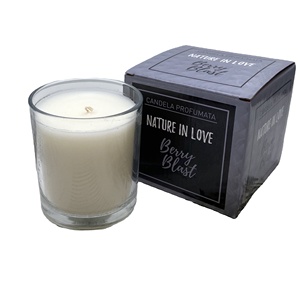 Relaxing Lavender Scented <b>Candle</b> Glass Jar <b>Gift</b> Set - Product Image 1
