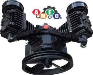 Bomba de motor de compresor de aire silencioso tipo pistón refrigerado por aire sin aceite alimentado por CA portátil hecha en Pakistán 220V/110V personalización - Product Image 3