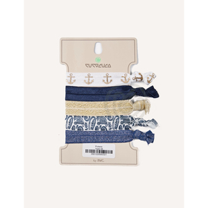Ensemble de bracelets en tissu CUCOCUCA, lot de 5, taille unique, motifs variés, décontractés, sportifs, unisexes, ensemble cadeau, vente en gros, expédition en 48h depuis l'UE - Product Image 3