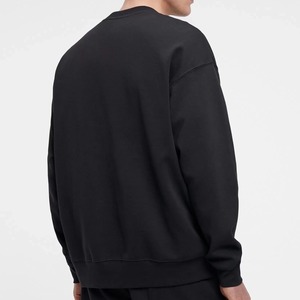 Sudadera Holgada de Diseño Personalizado para Hombre, Estilo Urbano, 100% Algodón, Felpa, Hombros Caídos, Informal, OEM, Marca Privada - Product Image 3