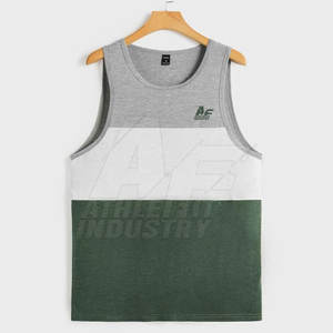 Camiseta sin mangas para hombre de la mejor oferta, ropa deportiva ajustada de alta calidad hecha para entrenar y correr en verano, de talla grande XL - Product Image 1