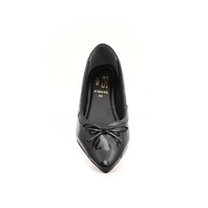 รองเท้าศาล WN0846สีดำแฟลตสบาย - Product Image 1