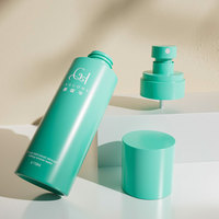Vente en gros d'usine, flacon pulvérisateur à fine brume en plastique PET de 100 ml pour parfum, fixateur de maquillage, avec logo personnalisé
