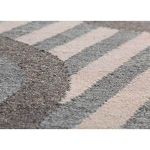 Alhambra Ivory Flat Weave Wool <b>Rugs</b> Geometric Handmade Rectangle <b>Rugs</b> for Home for Living Room Bedroom Hallway-Model ADWL-13127 - Product Image 3