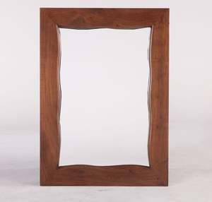 MIROIR MURAL MODERNE EN FORME PERSONNALISÉE Miroir de DÉCORATION COSMETOLGAY avec cadre en bois MDF et verre pour la maison ou l'hôtel - Product Image 5