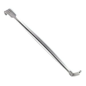 Retractor Senn sin óxido de la mejor calidad 6.375 "(16,2 Cm) Retractor de gancho de piel de acero inoxidable de doble extremo romo - Product Image 4