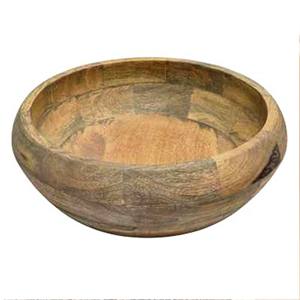 Bol pot-pourri en bois avec écorce d'arbre Écorce à effet bois Produit de vente chaud Bol décoratif en bois de mangue avec écorce d'arbre fabriqué en Inde - Product Image 6