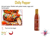 Crème de piment piquant Made in Italy 150ml en bouteille souple PET, certifiée Halal, liquide mélangé au vinaigre balsamique, prêt à l'emploi