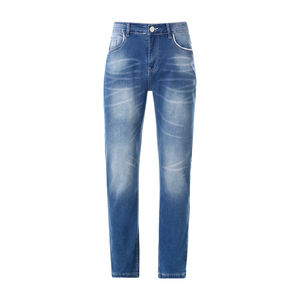 Venta caliente Classic Men Denim Jeans Cómodo Tela confiable Durable Uso diario Estilo casual moderno - Product Image 4