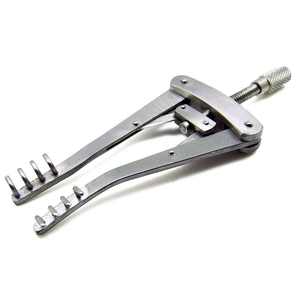 Retractor de Ojos Alm de 4 Puntas, 7 cm y 10 cm, Espéculo Oftálmico de Acero Inoxidable, Instrumentos de Retracción de Instrumentos Oftalmológicos de SurgiRight - Product Image 5