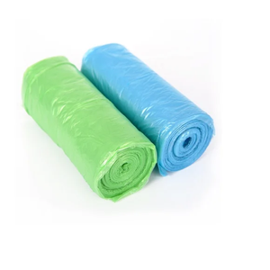 Vente en gros de sac poubelle biodégradable OXO + PLA écologique Sac poubelle noir robuste avec joint en étoile de grande taille pour l'emballage - Product Image 2