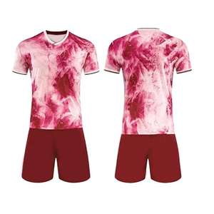 Elegante Conjunto de Uniforme de Fútbol 100% Poliéster para Adultos, Incluye Pantalones Cortos con Estampado de la Camiseta de Francia - Product Image 3