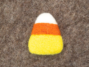 5cm Felt <b>Halloween</b> Candy Corn for <b>Halloween</b> Decorations Mantel <b>Garlands</b> Decor Ornaments - Product Image 6