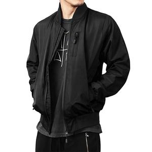 Blouson d'hiver pour hommes avec fermeture éclair, Logo personnalisé, coupe-vent contrasté, Sexy, tendance 2020, vente en gros - Product Image 5