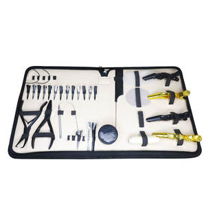Best Factory Price <b>Hair</b> <b>Extension</b> Tool Kit Set Professional <b>Hair</b> <b>Extension</b> Pliers With <b>Micro</b> <b>Beads</b> Clips Luxury Case - Product Image 5