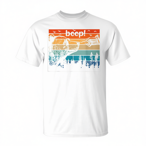 Camiseta del Parque Nacional Bear Boop con un Interesante Diseño de Nariz de Oso, Ropa Promocional Única - Product Image 2