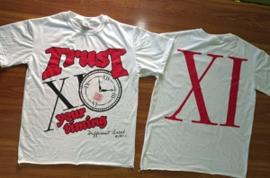 เสื้อยืดชายหญิงแบบดิบเสื้อยืดสำหรับผู้ชายและผู้หญิง - Product Image 3