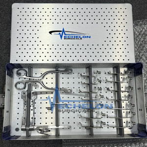 Juego de Retractores Cervicales Caspar Neuro Spine de 15 Piezas con Caja de Esterilización POR ECHELON SURGICALS - Product Image 1