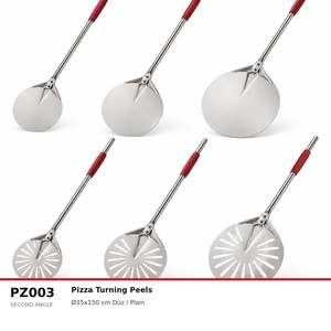 Pelle à pizza ronde plate en aluminium Fida 30 cm - Product Image 2