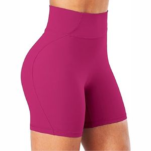 Pantalones cortos de yoga para gimnasio personalizados para mujer de calidad superior, ropa de fitness sin costuras, mallas de yoga para mujer, sin costuras, cintura alta - Product Image 6