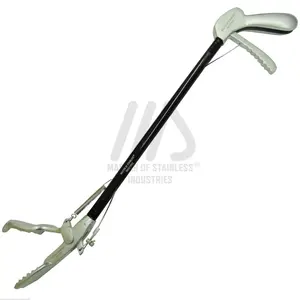 Réptil Cobra boca Snake Catching Tongs Snake tongs Alumínio artesanal tamanhos personalizados com logotipo privado réptil captura tong