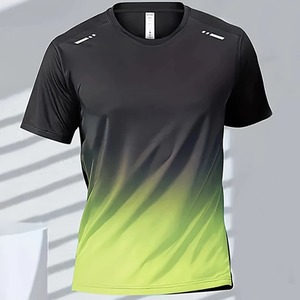 Men's T <b>Shirt</b> Badminton <b>Top</b> Quick Drying Men's Boxing Training Sport <b>Shirt</b> <b>Outdoor</b> Casual Running T <b>Shirt</b> Oversized Man Clothes - Product Image 5