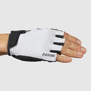 Guantes de gimnasio con logotipo personalizado directo de fábrica Guantes de silla de ruedas de entrenamiento de Palma de cuero sintético acolchado para levantamiento de pesas - Product Image 2