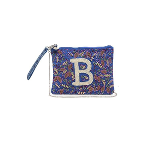 High Quality <b>Square</b> Shape Glass Beads Embroidery Handmade Coin Pouch for Christmas and New Year - Product Image 5