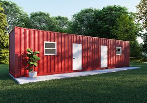 Contenedor de vivienda moderno en venta, estructura de acero duradera, ideal para vivienda, oficina o solución de almacenamiento. - Product Image 3