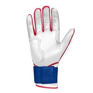 Gants de frappe de baseball en cuir personnalisés de haute qualité, séchage rapide, durables, légers, à manchette courte, équipement de course de softball pour la vente en gros - Product Image 4
