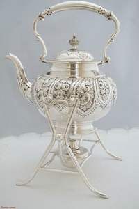 Nuevo diseño atractivo fabricante de cafeteras atractivas cafeteras en diseño de color plateado en el lado exterior - Product Image 3