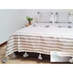 Manta Marroquí Hecha a Mano, Auténtica, Artesanal, Diseño Tribal, Suave, Tejida, Decoración para el Hogar, Regalo - Product Image 1