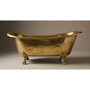GRAN DESCUENTO; Bañera de latón que añade un punto de foco de lujo que mejora el valor general de su hogar - Product Image 4