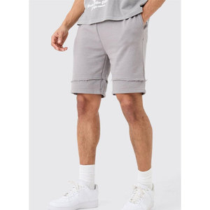 Meilleures ventes de shorts de jogging en coton éponge shorts de sport d'été personnalisés tissés et respirants service OEM - Product Image 3