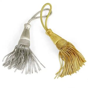 12CM for Uniform Church Vestments Decoration <b>Tassels</b> Custom Made Bullion Wire <b>Tassel</b> for Sale - Product Image 6