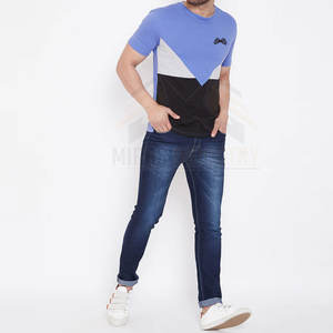 2022เสื้อยืดผ้าคอตตอนใยไผ่ถักสำหรับผู้ชายน้ำหนักเบาออกแบบโลโก้ได้ตามต้องการแห้งเร็วพิมพ์ลายสำหรับฟิตเนส - Product Image 5