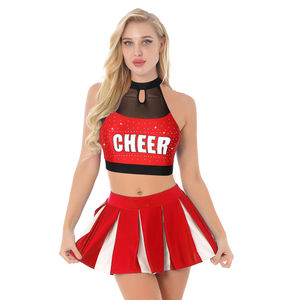 Uniforme de pom-pom girl pour femmes, léger, respirant, imprimé par Sublimation, vente en gros, 2022 - Product Image 1