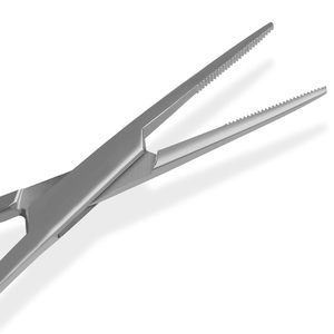 Juego de pinzas hemostáticas rectas de 4 Uds. Abrazaderas de bloqueo autoclavables de acero inoxidable con mordazas dentadas para agarre de precisión - Product Image 2