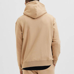 New Designer Embroidered 100% Cotton <b>Fleece</b> Oversize Hoodie Custom Logo <b>Men</b> <b>Top</b> Quality Winter Streetwear Plain Dyed - Product Image 6