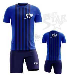 Kit de football personnalisé pour hommes avec nom et numéro du joueur Vêtements de football personnalisables - Product Image 2