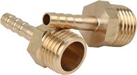 Raccord à filetage mâle NPT forgé en laiton pour tuyau, connecteur rapide pour conduites pneumatiques, hydrauliques et d'eau
